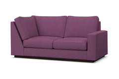 Harper Right Arm Corner Loveseat :: Leg Finish: Espresso / Configuration: RAF - Chaise on the Right