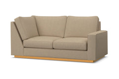 Harper Right Arm Corner Loveseat :: Leg Finish: Natural / Configuration: RAF - Chaise on the Right