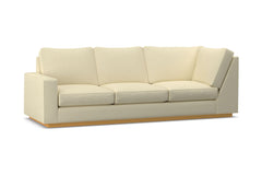 Harper Left Arm Corner Sofa :: Leg Finish: Natural / Configuration: LAF - Chaise on the Left