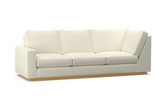 Harper Left Arm Corner Sofa :: Leg Finish: Natural / Configuration: LAF - Chaise on the Left