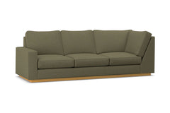 Harper Left Arm Corner Sofa :: Leg Finish: Natural / Configuration: LAF - Chaise on the Left