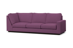 Harper Right Arm Corner Sofa :: Leg Finish: Espresso / Configuration: RAF - Chaise on the Right