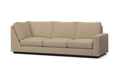 Harper Right Arm Corner Sofa :: Leg Finish: Espresso / Configuration: RAF - Chaise on the Right