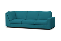 Harper Right Arm Corner Sofa :: Leg Finish: Espresso / Configuration: RAF - Chaise on the Right