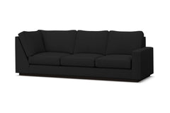 Harper Right Arm Corner Sofa :: Leg Finish: Espresso / Configuration: RAF - Chaise on the Right