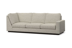 Harper Right Arm Corner Sofa :: Leg Finish: Espresso / Configuration: RAF - Chaise on the Right