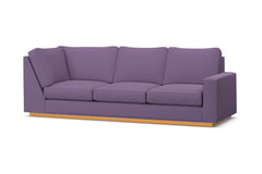 Harper Right Arm Corner Sofa :: Leg Finish: Natural / Configuration: RAF - Chaise on the Right