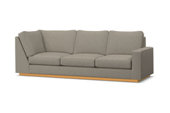 Harper Right Arm Corner Sofa :: Leg Finish: Natural / Configuration: RAF - Chaise on the Right