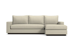 Harper Reversible Chaise Sleeper Sofa Bed :: Leg Finish: Espresso / Sleeper Option: Memory Foam Mattress