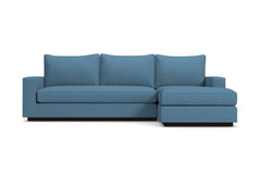 Harper Reversible Chaise Sleeper Sofa Bed :: Leg Finish: Espresso / Sleeper Option: Memory Foam Mattress