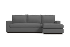 Harper 2pc Sectional Sofa :: Leg Finish: Espresso / Configuration: RAF - Chaise on the Right