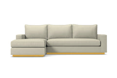 Harper 2pc Sectional Sofa :: Leg Finish: Natural / Configuration: LAF - Chaise on the Left