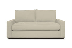 Harper Twin Size Sleeper Sofa Bed :: Leg Finish: Espresso / Sleeper Option: Memory Foam Mattress