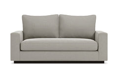 Harper Twin Size Sleeper Sofa Bed :: Leg Finish: Espresso / Sleeper Option: Memory Foam Mattress