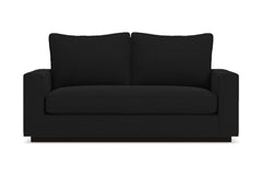 Harper Twin Size Sleeper Sofa Bed :: Leg Finish: Espresso / Sleeper Option: Memory Foam Mattress