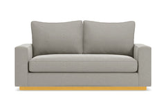 Harper Apartment Size Sofa :: Leg Finish: Natural / Size: Apartment Size - 74&quot;w