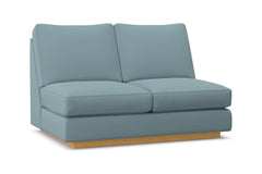 Harper Armless Loveseat :: Leg Finish: Natural