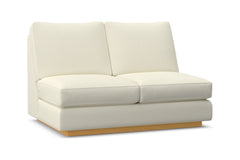 Harper Armless Loveseat :: Leg Finish: Natural