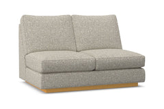 Harper Armless Loveseat :: Leg Finish: Natural