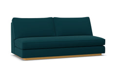 Harper Armless Sofa w/ Benchseat :: Leg Finish: Natural