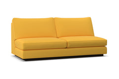 Harper Armless Sofa :: Leg Finish: Espresso