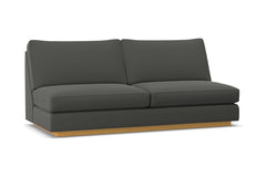 Harper Armless Sofa :: Leg Finish: Natural