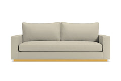 Harper Queen Size Sleeper Sofa Bed :: Leg Finish: Natural / Sleeper Option: Deluxe Innerspring Mattress