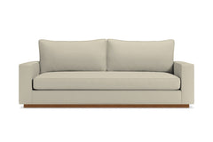 Harper Sofa :: Leg Finish: Pecan