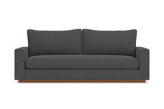 Harper Sofa :: Leg Finish: Pecan