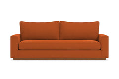 Harper Sofa :: Leg Finish: Pecan