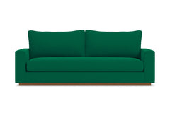 Harper Sofa :: Leg Finish: Pecan