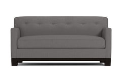 Harrison Ave Apartment Size Sleeper Sofa Bed :: Leg Finish: Espresso / Sleeper Option: Deluxe Innerspring Mattress