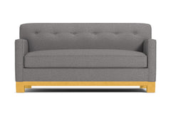 Harrison Ave Apartment Size Sleeper Sofa Bed :: Leg Finish: Natural / Sleeper Option: Memory Foam Mattress