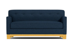 Harrison Ave Apartment Size Sleeper Sofa Bed :: Leg Finish: Natural / Sleeper Option: Memory Foam Mattress