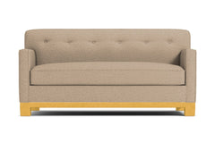 Harrison Ave Apartment Size Sleeper Sofa Bed :: Leg Finish: Natural / Sleeper Option: Deluxe Innerspring Mattress