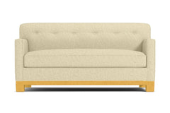 Harrison Ave Apartment Size Sleeper Sofa Bed :: Leg Finish: Natural / Sleeper Option: Deluxe Innerspring Mattress