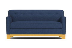 Harrison Ave Apartment Size Sleeper Sofa Bed :: Leg Finish: Natural / Sleeper Option: Deluxe Innerspring Mattress