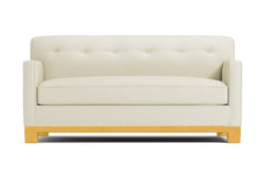 Harrison Ave Apartment Size Sleeper Sofa Bed :: Leg Finish: Natural / Sleeper Option: Deluxe Innerspring Mattress