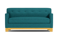 Harrison Ave Apartment Size Sleeper Sofa Bed :: Leg Finish: Natural / Sleeper Option: Memory Foam Mattress