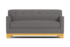 Harrison Ave Apartment Size Sleeper Sofa Bed :: Leg Finish: Natural / Sleeper Option: Deluxe Innerspring Mattress