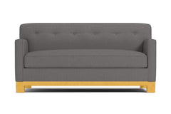 Harrison Ave Twin Size Sleeper Sofa Bed :: Leg Finish: Natural / Sleeper Option: Deluxe Innerspring Mattress