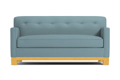 Harrison Ave Twin Size Sleeper Sofa Bed :: Leg Finish: Natural / Sleeper Option: Deluxe Innerspring Mattress