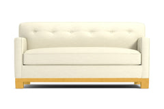 Harrison Ave Twin Size Sleeper Sofa Bed :: Leg Finish: Natural / Sleeper Option: Deluxe Innerspring Mattress