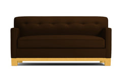 Harrison Ave Twin Size Sleeper Sofa Bed :: Leg Finish: Natural / Sleeper Option: Deluxe Innerspring Mattress