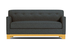 Harrison Ave Twin Size Sleeper Sofa Bed :: Leg Finish: Natural / Sleeper Option: Memory Foam Mattress