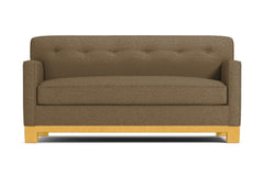 Harrison Ave Twin Size Sleeper Sofa Bed :: Leg Finish: Natural / Sleeper Option: Deluxe Innerspring Mattress