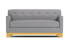 Harrison Ave Twin Size Sleeper Sofa Bed :: Leg Finish: Natural / Sleeper Option: Deluxe Innerspring Mattress