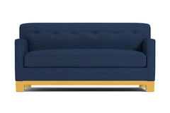 Harrison Ave Apartment Size Sleeper Sofa Bed :: Leg Finish: Natural / Sleeper Option: Memory Foam Mattress