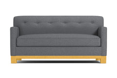 Harrison Ave Apartment Size Sleeper Sofa Bed :: Leg Finish: Natural / Sleeper Option: Deluxe Innerspring Mattress