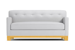 Harrison Ave Apartment Size Sleeper Sofa Bed :: Leg Finish: Natural / Sleeper Option: Memory Foam Mattress